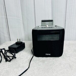 iHome iPL24 iPod iPhone Docking Station Radio Clock Alarm Cables